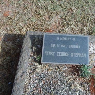 STEPHAN Henry George