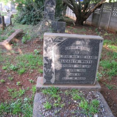 WHITE Elizabeth -1958