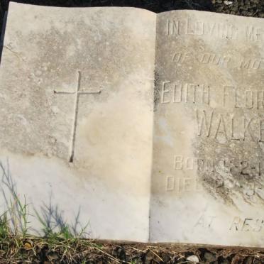 WALKER Clarence Leonard 1898-1957 &amp; Edith Florence 1900-1962