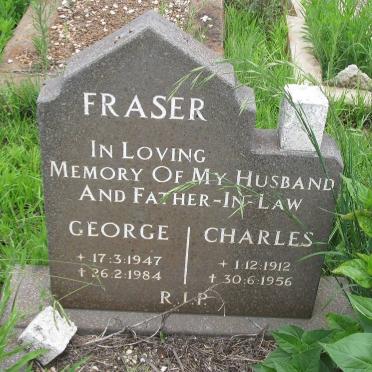 FRASER Charles 1912-1956 ::FRASER  George 1947-1984