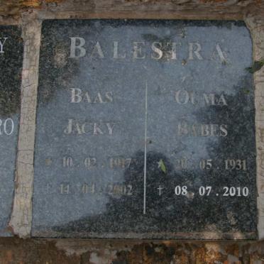 BALESTRA Jacky 1917-2002 :: BALESTRA Babes 1931-2010
