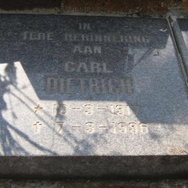 DIETRICH Carl 1917-1996