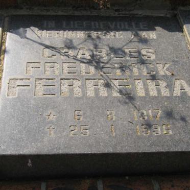 FERREIRA Charles Frederick 1917-1996
