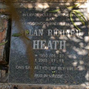 HEATH Allan Richard 1950-2000