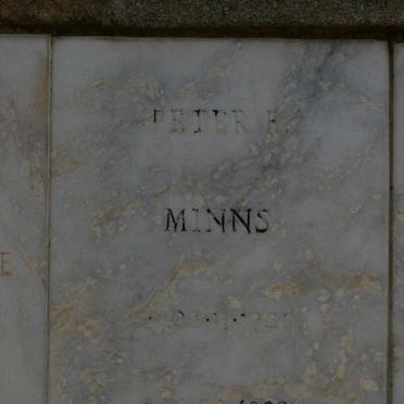 MINNS Peter F. 1956-1992