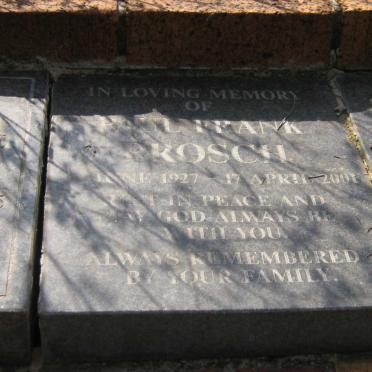 PROSCH Paul Frank 1927-2001