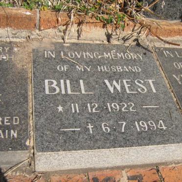 WEST Bill 1922-1994