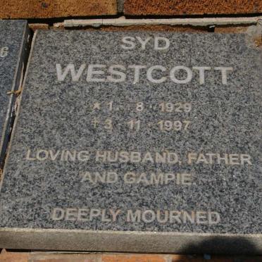 WESTCOTT Syd 1929-1997