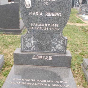 AGUIAR Maria Ribeiro 1895-1987