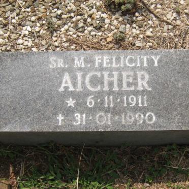 AICHER Sr. M. Felicity 1911-1990