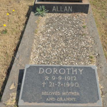 ALLAN Alexander -1962 &amp; Dorothy 1912-1990