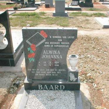 BAARD Alwina Johanna 1909-1996