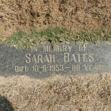 BATES Sarah -1953
