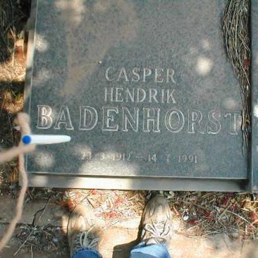 BADENHORST Casper Hendrik 1912-1991 &amp; Marianne Margaretha EYBERS 1911-1984