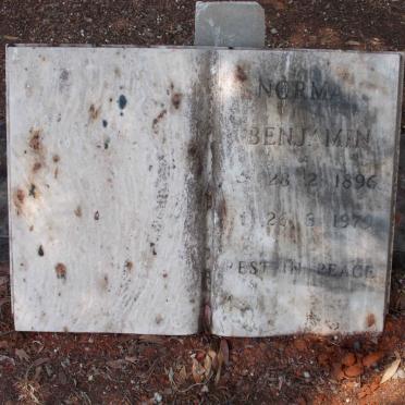 BENJAMIN Norman 1896-1979