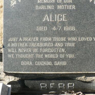 BEBB Alice -1966 :: CHRISTY Peter -1969 :: BEBB David -1976