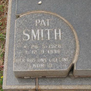 BECKER J.C.S. 1918-1970 :: MAVROMATIS Susie Veronica 1946-1995 :: SMITH Pat 1926-1996