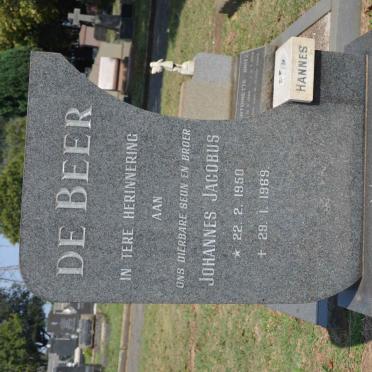 BEER Johannes Jacobus, de 1950-1969