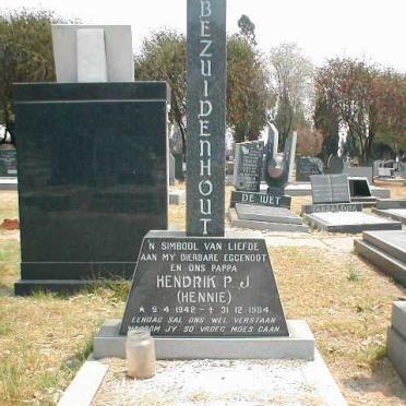 BEZUIDENHOUT Hendrik P.J. 1942-1984