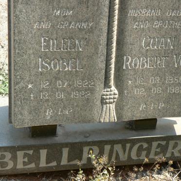 BELLRINGER Cuan Robert Voi 1951-1982 :: BELLRINGER Eileen Isobel 1922-1982