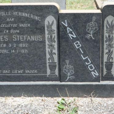 BILJON Andries Stefanus, van 1892-1971 &amp; Maria Gertruida BOTHA 1898-1962