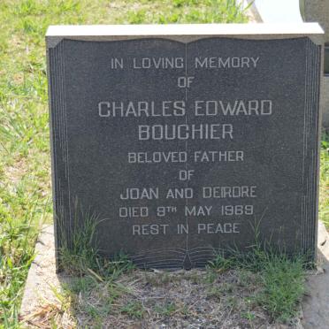 BOUCHIER Charles Edward -1969