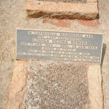 BOWER Louisa Gezina 1863-1942