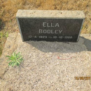 BODLEY Ella 1923-1960