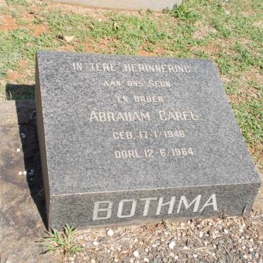 BOTHMA Abraham Carel 1946-1964