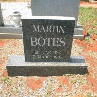 BOTES Martin 1934-1985