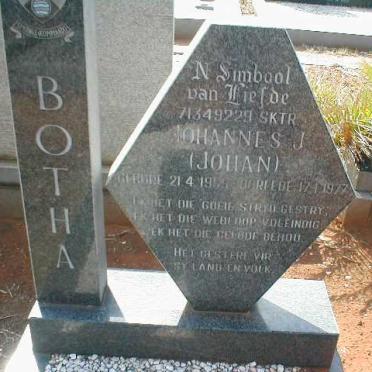 BOTHA Johannes J. 1955-1977