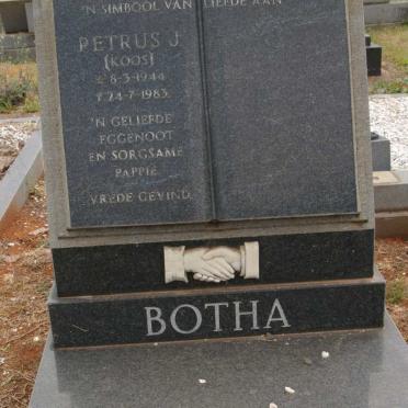 BOTHA Petrus J. 1944-1983