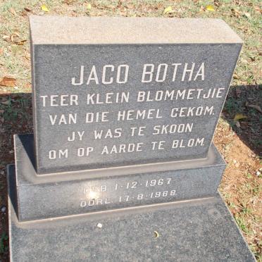 BOTHA Jaco 1967-1968