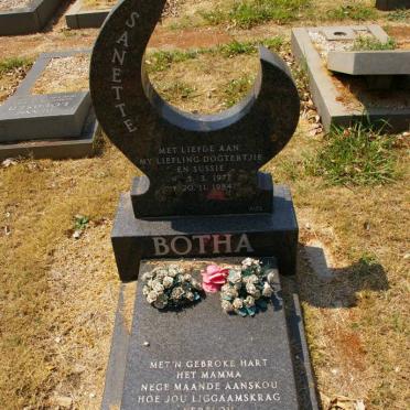 BOTHA Sanette 1977-1984