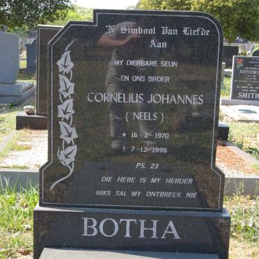 BOTHA Cornelius Johannes 1970-1998