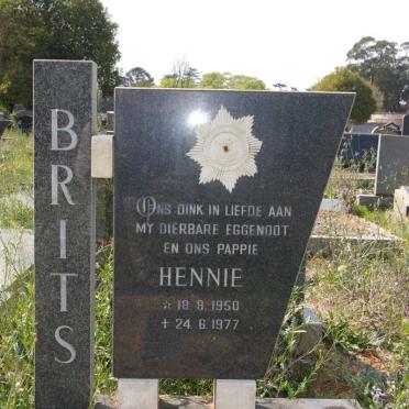 BRITS Hennie 1950-1977