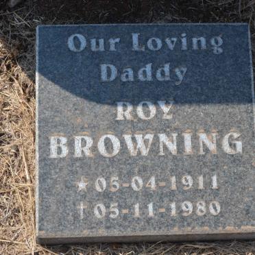 BROWNING Roy 1911-1980 &amp; Gertie STEYN -1952 :: GELDENHUYS Roelna nee BROWNING 1944-2006