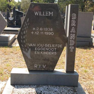 BRANDT Willem 1938-1990