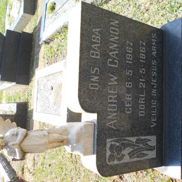 CANNON Andrew 1967-1967