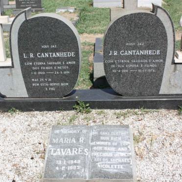 CANTANHEDE J.R. 1916-1974 &amp; L.R. 1920-1991 :: TAVARES Maria R. 1948-1993