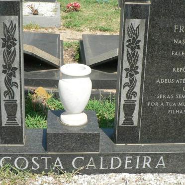 CALDEIRA Francisco, da COSTA 1919-1979