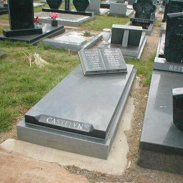 CASTELYN Roelof Petrus 19??-19?? &amp; Cornelia Dorothea 1927-1995 :: REITSMA Frederik