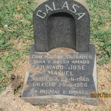 CALASA Filhinho José Manuel 1965-1966