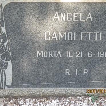 CAMOLETTI Angela -1966