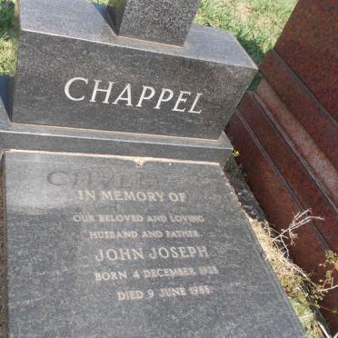 CHAPPEL John Joseph 1928-1988