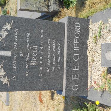 CLIFFORD G.E.E. 1911-1966