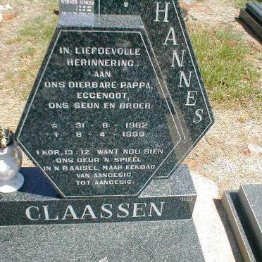 CLAASSEN Hannes 1962-1999