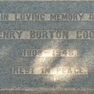 COOKE Henry Burton 1903-1948