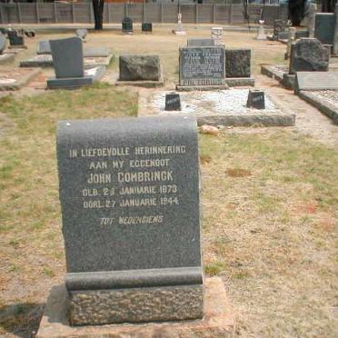 COMBRINCK John 1873-1944