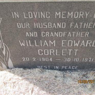 CORLETT William Edward 1904-1971